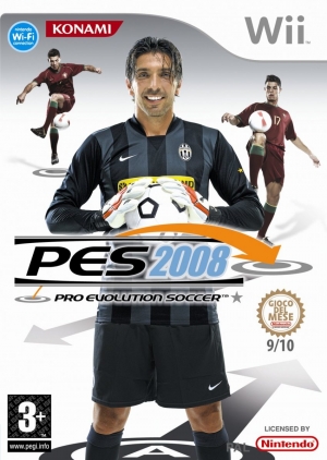 Copertina PES 2008 - Wii