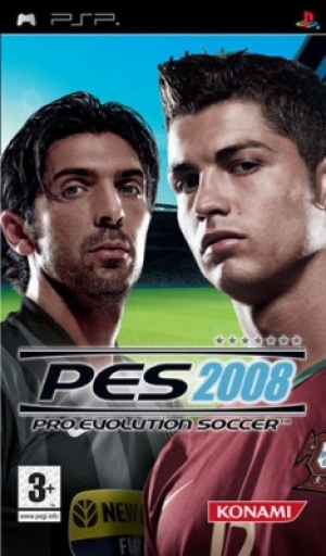 Copertina PES 2008 - PSP