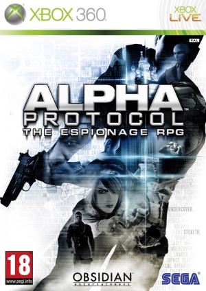 Copertina Alpha Protocol - Xbox 360