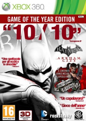 Copertina Batman: Arkham City - Xbox 360