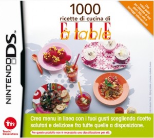 Copertina 1000 Ricette di Cucina di Elle  Table - Nintendo DS