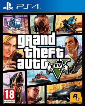 Copertina Grand Theft Auto V - PS4