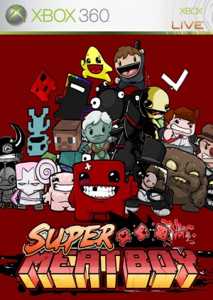 Copertina Super Meat Boy - Xbox 360