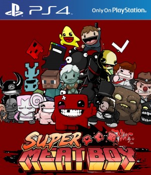 Copertina Super Meat Boy - PS4