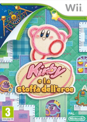 Copertina Kirby e la Stoffa dell'Eroe - Wii