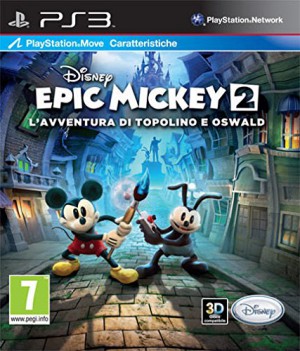 Copertina Disney Epic Mickey 2: L'Avventura di Topolino e Oswald - PS3