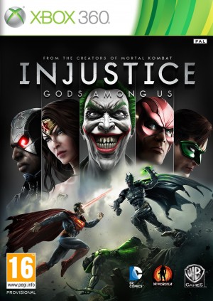 Copertina Injustice: Gods Among Us - Xbox 360