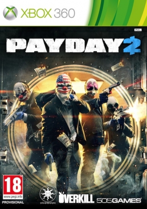 Copertina Payday 2 - Xbox 360