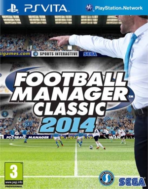 Copertina Football Manager Classic 2014 - PS Vita