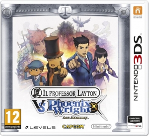 Copertina Il Professor Layton Vs. Phoenix Wright: Ace Attorney - 3DS