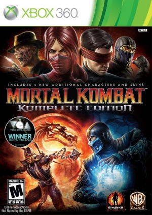 Copertina Mortal Kombat Komplete Edition - Xbox 360