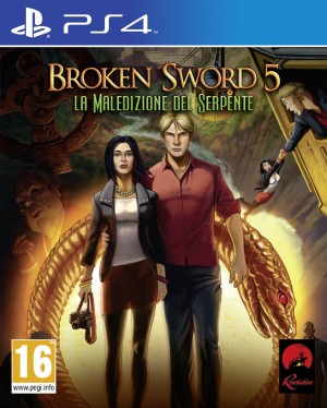 Copertina Broken Sword 5: La Maledizione del Serpente - PS4