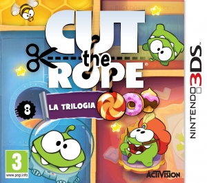 Copertina Cut the Rope: La Trilogia - 3DS