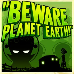 Copertina Beware Planet Earth! - iPad