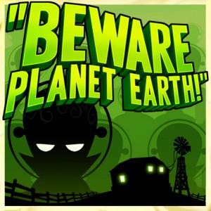 Copertina Beware Planet Earth! - iPhone