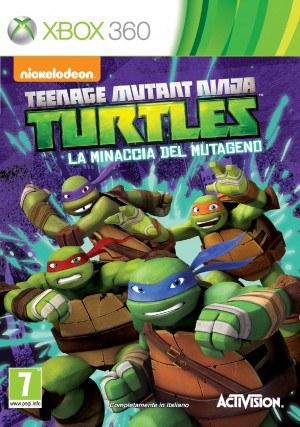 Copertina Teenage Mutant Ninja Turtles: La Minaccia del Mutageno - Xbox 360
