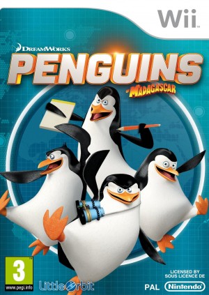 Copertina I Pinguini di Madgascar - Wii