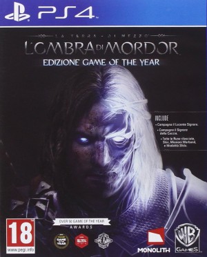 Copertina La Terra di Mezzo: L'Ombra di Mordor - GOTY Edition - PS4