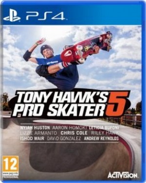 Copertina Tony Hawk's Pro Skater 5 - PS4