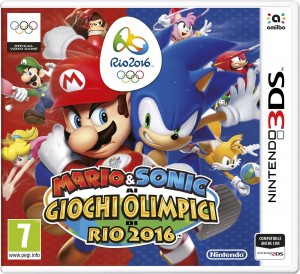 Copertina Mario & Sonic ai Giochi Olimpici di Rio 2016 - 3DS