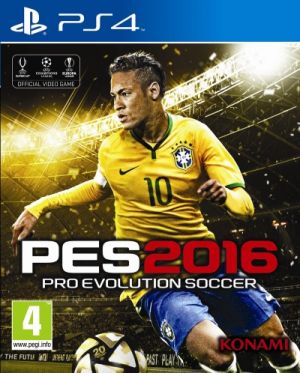 Copertina Pro Evolution Soccer 2016 - PS4