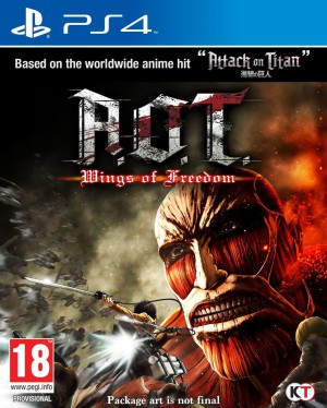 Copertina A.O.T. Wings of Freedom - PS4