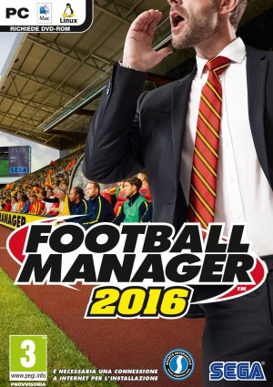 Copertina Football Manager 2016 - PC