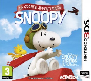 Copertina Peanuts: La Grande Avventura di Snoopy - 3DS