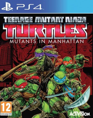 Copertina Teenage Mutant Ninja Turtles: Mutanti a Manhattan - PS4