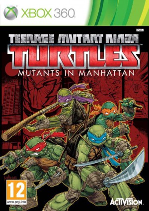 Copertina Teenage Mutant Ninja Turtles: Mutanti a Manhattan - Xbox 360