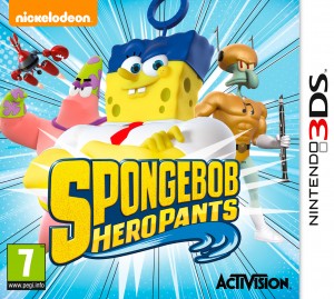 Copertina Spongebob Heropants - 3DS