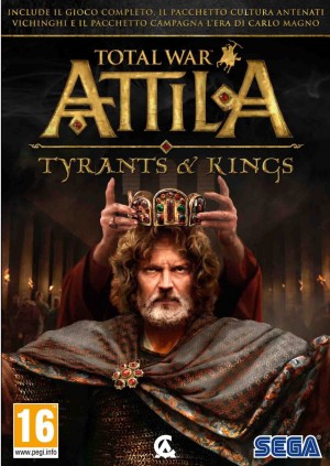 Copertina Total War: Attila - Tyrant & Kings - PC