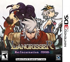 Copertina Langrisser - Re:Incarnation Tensei - 3DS