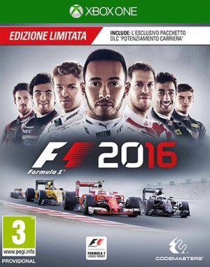 Copertina F1 2016 - Xbox One