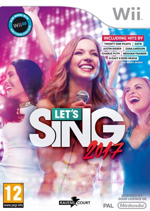 Copertina Let's Sing 2017 - Wii