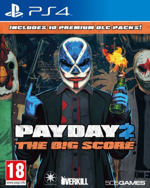 Copertina Payday 2 The Big Score - PS4