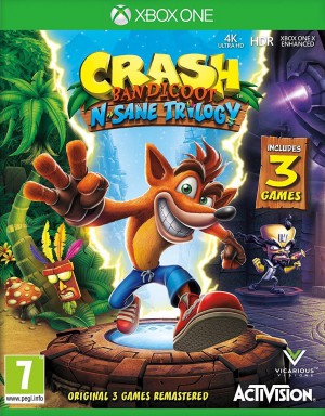 Copertina Crash Bandicoot N-Sane Trilogy - Xbox One