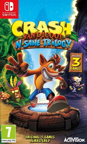 Copertina Crash Bandicoot N-Sane Trilogy - Switch