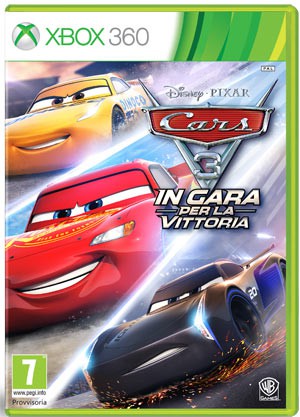 Copertina Cars 3: In Gara per la Vittoria - Xbox 360