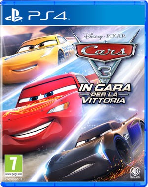 Copertina Cars 3: In Gara per la Vittoria - PS4