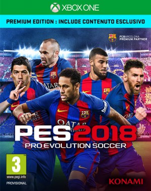Copertina PES 2018 - Xbox One