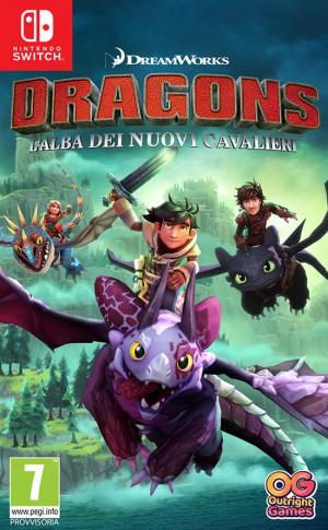 Copertina Dragons: L'Alba dei Nuovi Cavalieri - Switch