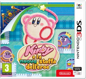 Copertina Kirby e la Nuova Stoffa dell'Eroe - 3DS