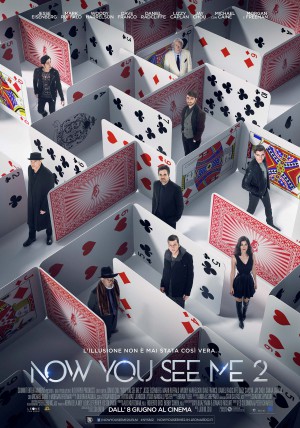 Now You See Me 2 - I Maghi del Crimine Cover