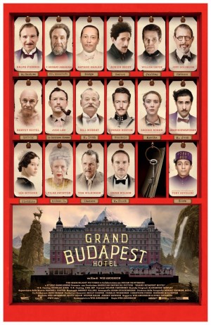 Copertina Grand Budapest Hotel