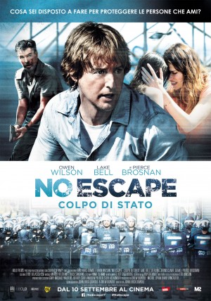 No Escape - Colpo di Stato Cover