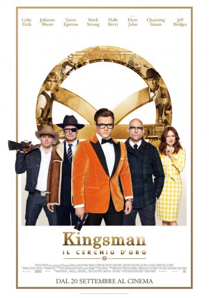 Kingsman: Il Cerchio d'oro Cover