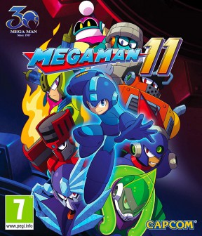 Mega Man 11 Switch Cover