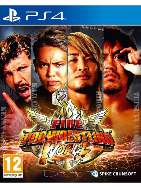 Fire Pro Wrestling World PS4 Cover