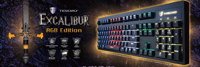 Tesoro Excalibur RGB PR